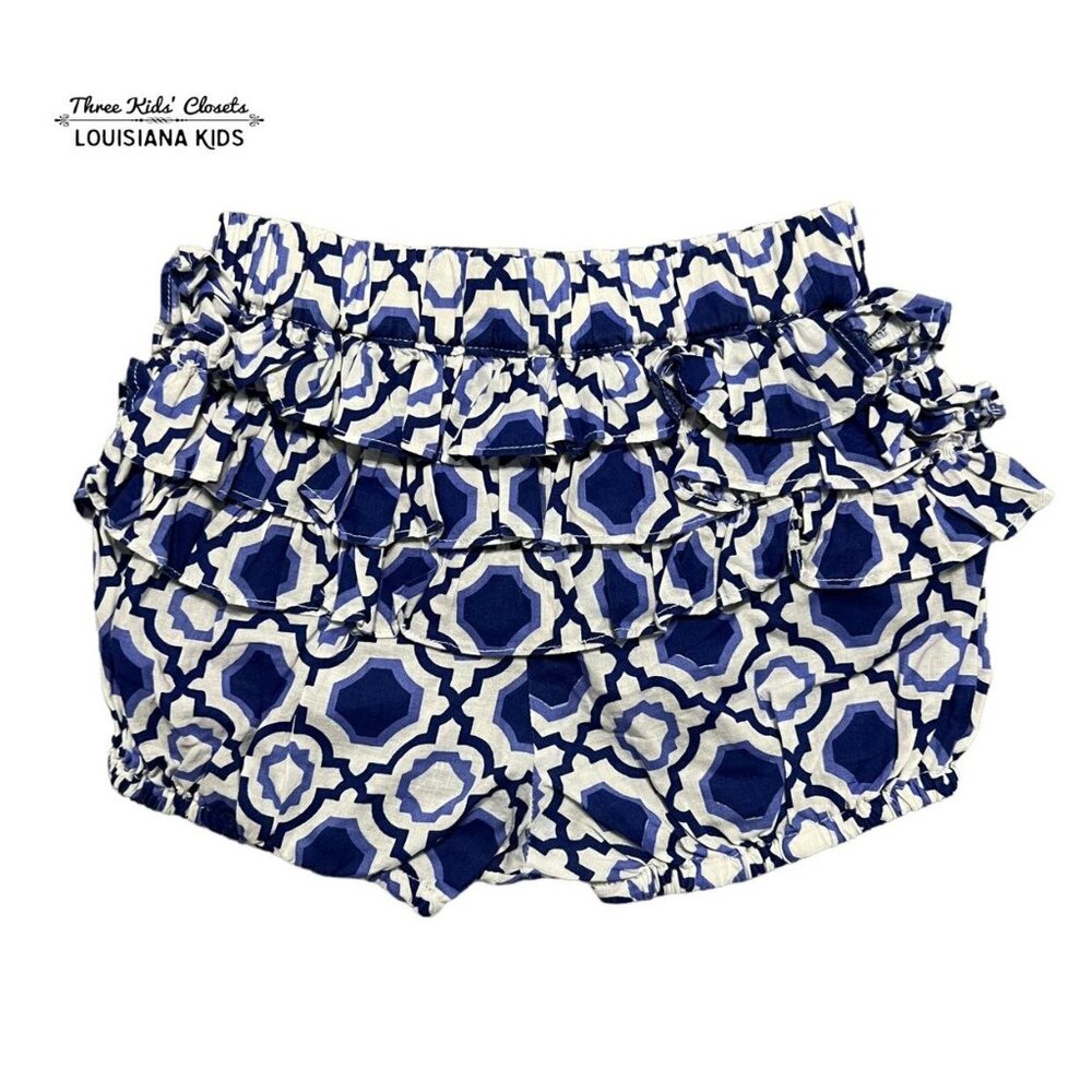 Masala Baby 18-24m Geometric Ruffle Bloomers Shorts